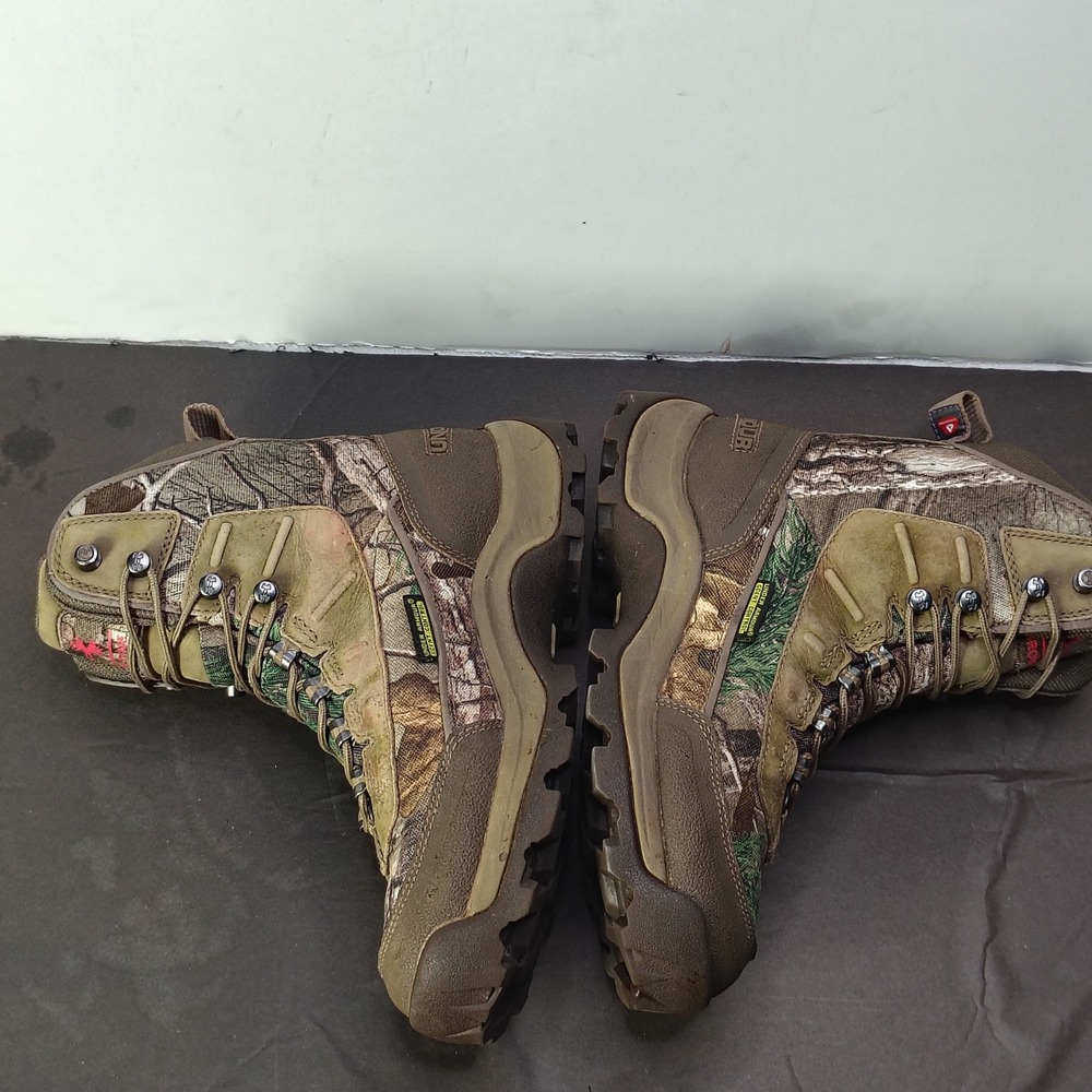 Under Armour Brow Tine Hunting Boots 400g Primaloft GoreTex Womens 7.5 Camo Pink - Picture 8 of 14